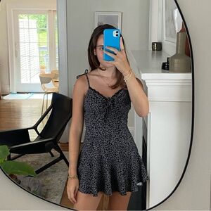 Princess Polly black & white romper. Never worn but no tags. Size 2